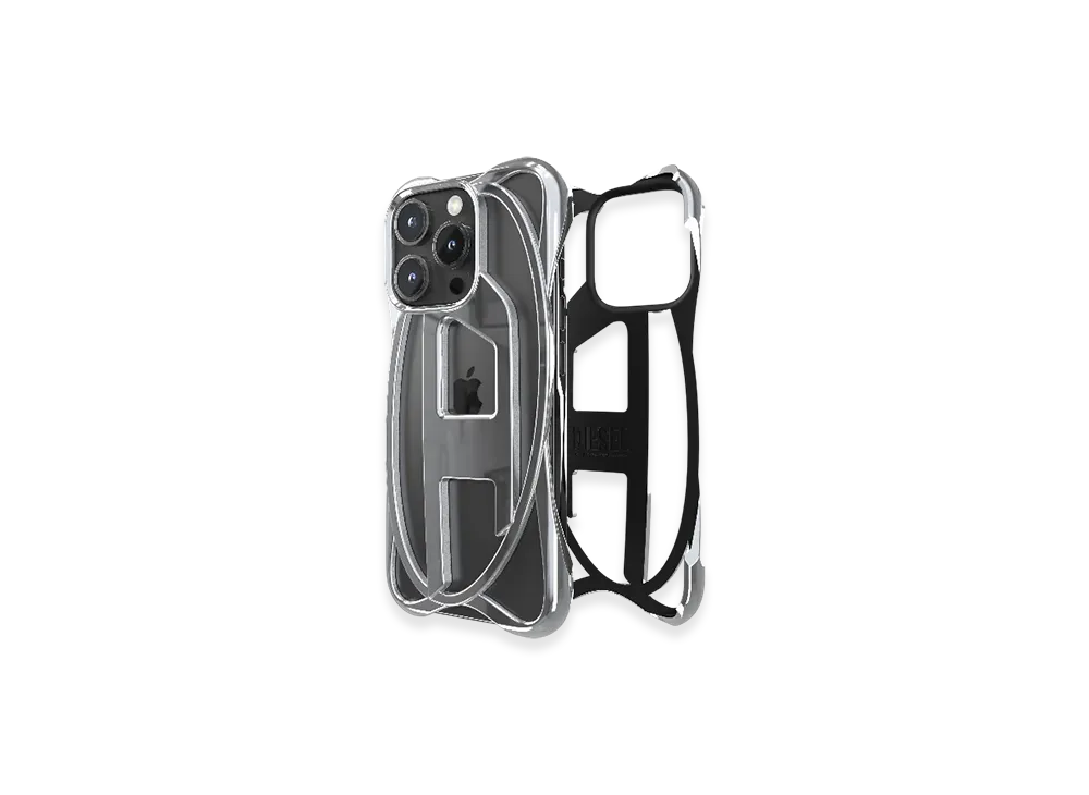 Diesel 60267 Caged D Case Caged D Case For Iphone 16 Pro "Gray"