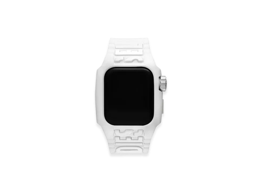 Diesel Dss021 White Tpu Unibody Band For Apple Watch "White"