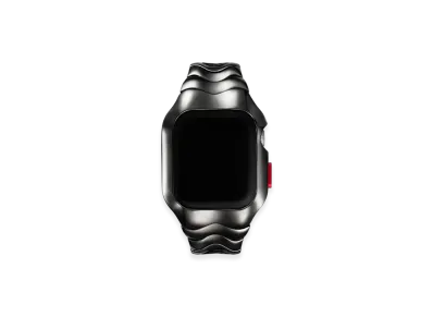 Diesel Dss0025 Gunmetal Stainless Steel Unibody For Apple Watch 45Mm "Black"