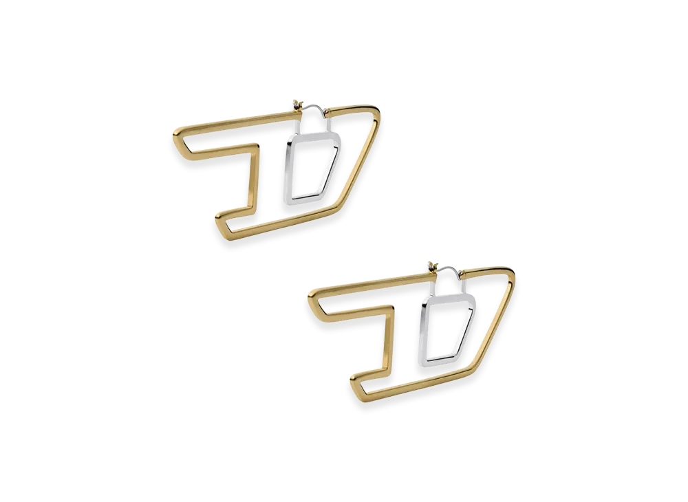 Diesel Dx1364 Jewelry Earrings "Gold"