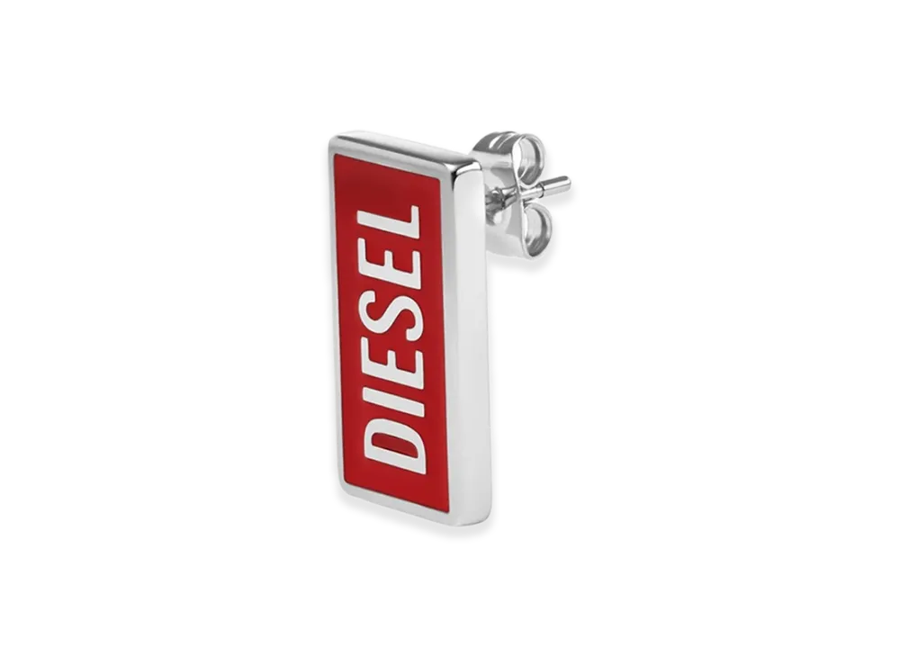 Diesel Dx1367 Jewelry Earrings "Red"