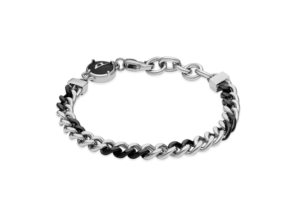 Diesel Dx1498 ツートンチェーンブレスレット DX1498 ブレスレット｜シルバー｜ウィメンズ｜DIESEL