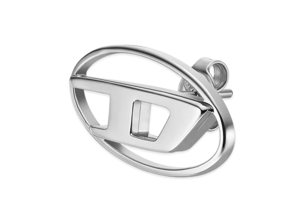 Diesel Dx1502 Stainless Steel Stud Earring "Silver"