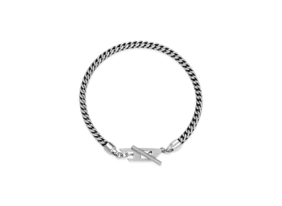 Diesel Dx1551040 Jewel Stainless Steel Chain Bracelet "Silver Black"