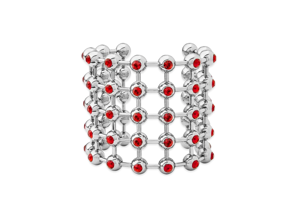 Diesel Dx1559040 Jewel Stainless Steel Cuff Bracelet "Silver Blue"