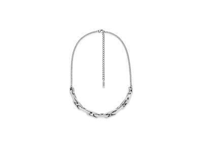 Diesel Dx1578040 Jewel Stainless Steel Chain Necklace "Silver"