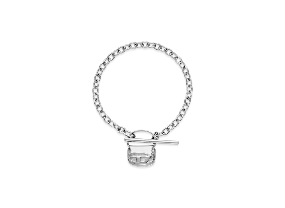 Diesel Dx1592040 Jewel Stainless Steel Bracelet "Silver"