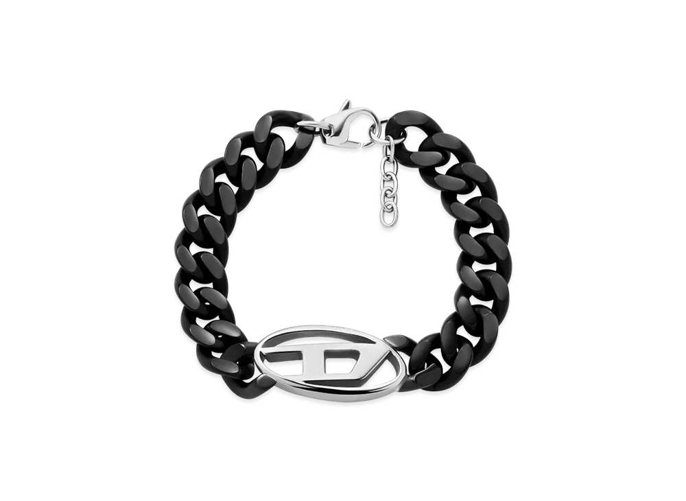 Diesel Dx1611931 Stainless Steel Chain Bracelet "Black"