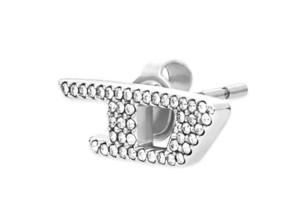 Diesel Dx1630040 Jewellery Stainless Steel Glitz Stud Earring "Silver"