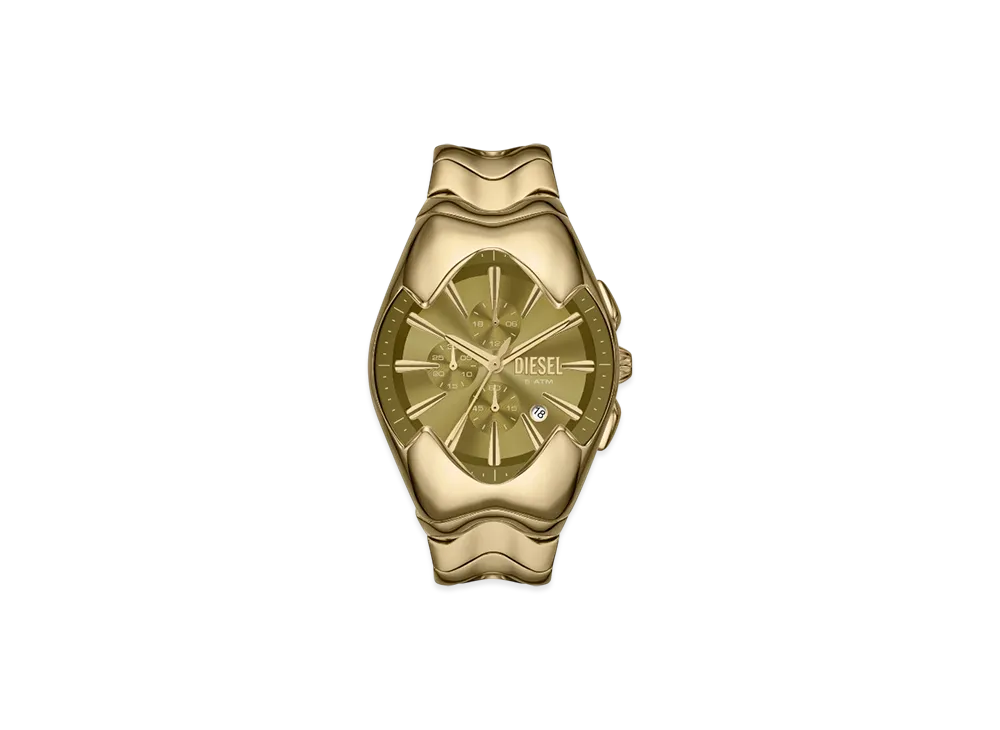 Diesel Dz4681 Mercurial Stainless Steel Watch "Gold"