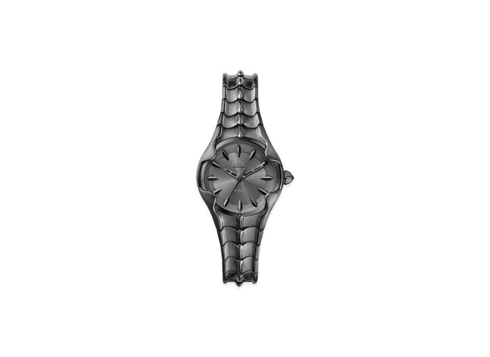 Diesel Dz5603 Vert Three-Hand Gunmetal Stainless Steel Watch "Dark Gray"