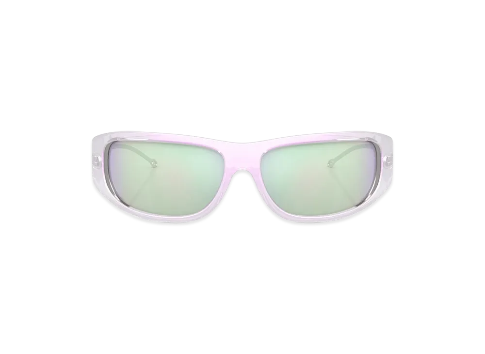 Diesel 0Dl3001 Size 61 Wraparound Style Sunglasses "Bubble"