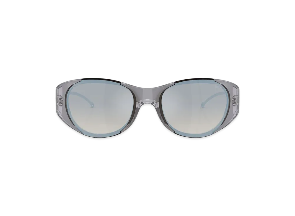 Diesel 0Dl3003 Iconic Oval Sunglasses "Light Gray"