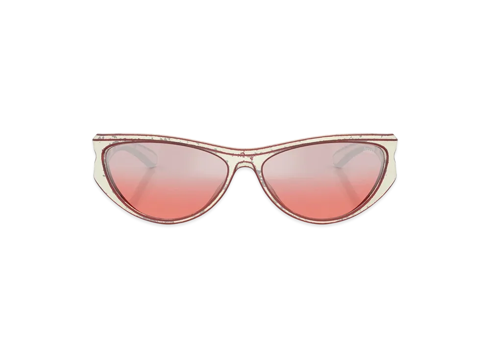 Diesel 0Dl3004U Cat-Eye Style Sunglasses "Red"