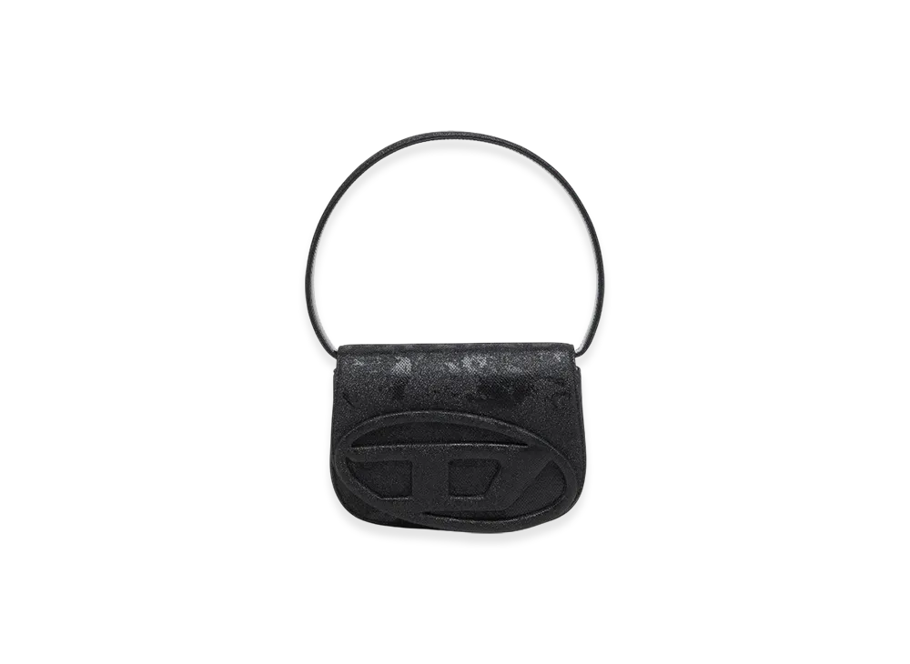 Diesel 1Dr 1Dr-Iconic 1Dr Bag In Glitter-Camo Lurex "Black"