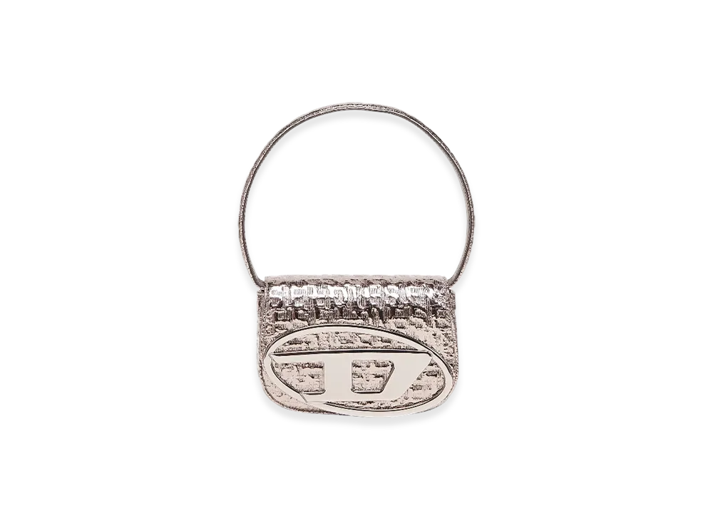 Diesel 1Dr Faux Leather Shoulder Bag "Pink White"