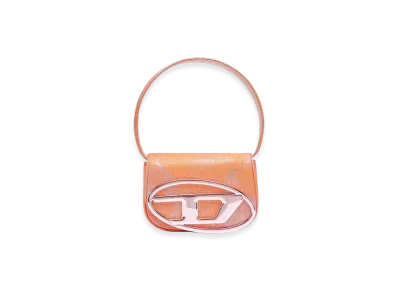 Diesel 1Dr 1Dr-Iconic Shoulder Bag In Pop Color Denim "Pink White"