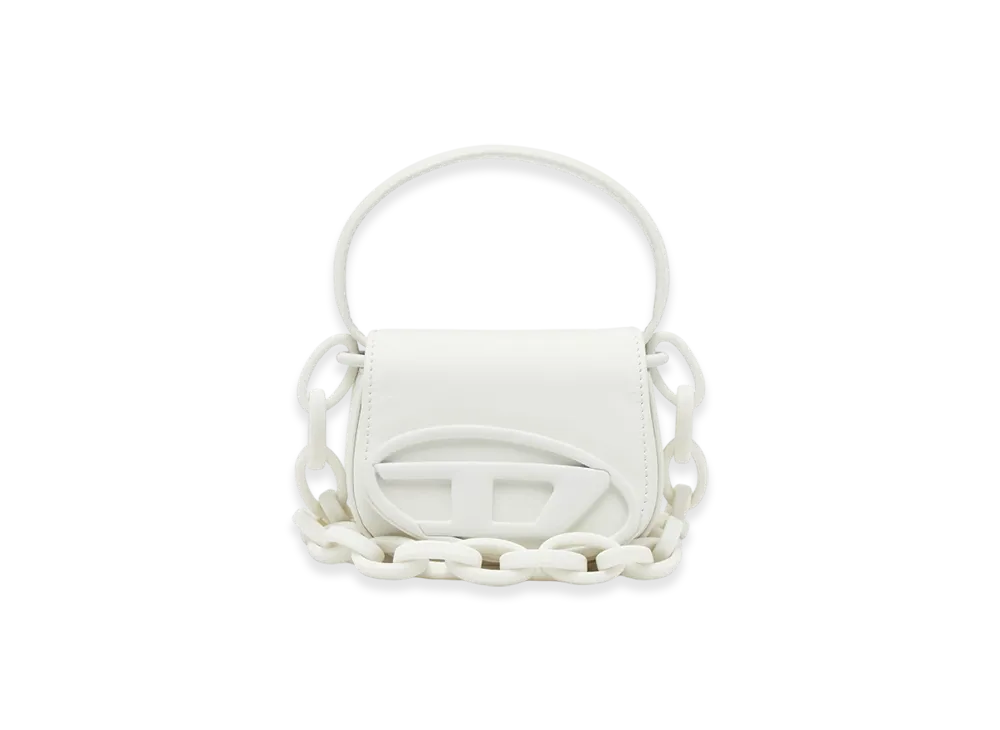 Diesel 1Dr XS 1Dr XS-Iconic Mini Bag In Matte Leather "White"