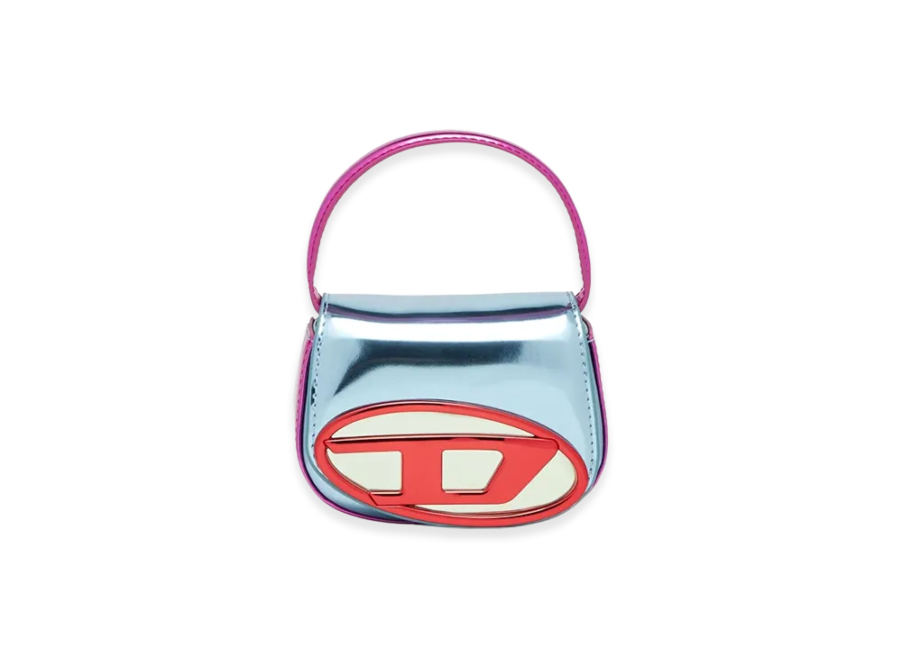 Diesel 1Dr XS 1Dr XS-Iconic Mini Bag In Mirror Leather "Blue Red"