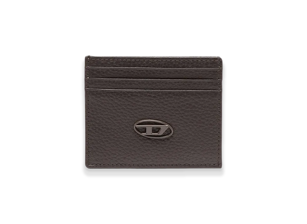 Diesel Card Case Cow Leather Card Case "Brown"