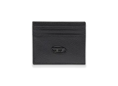 Diesel Card Case Cow Leather Card Case "Black"