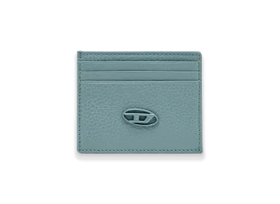 Diesel Card Case Cow Leather Card Case "Light Blue"