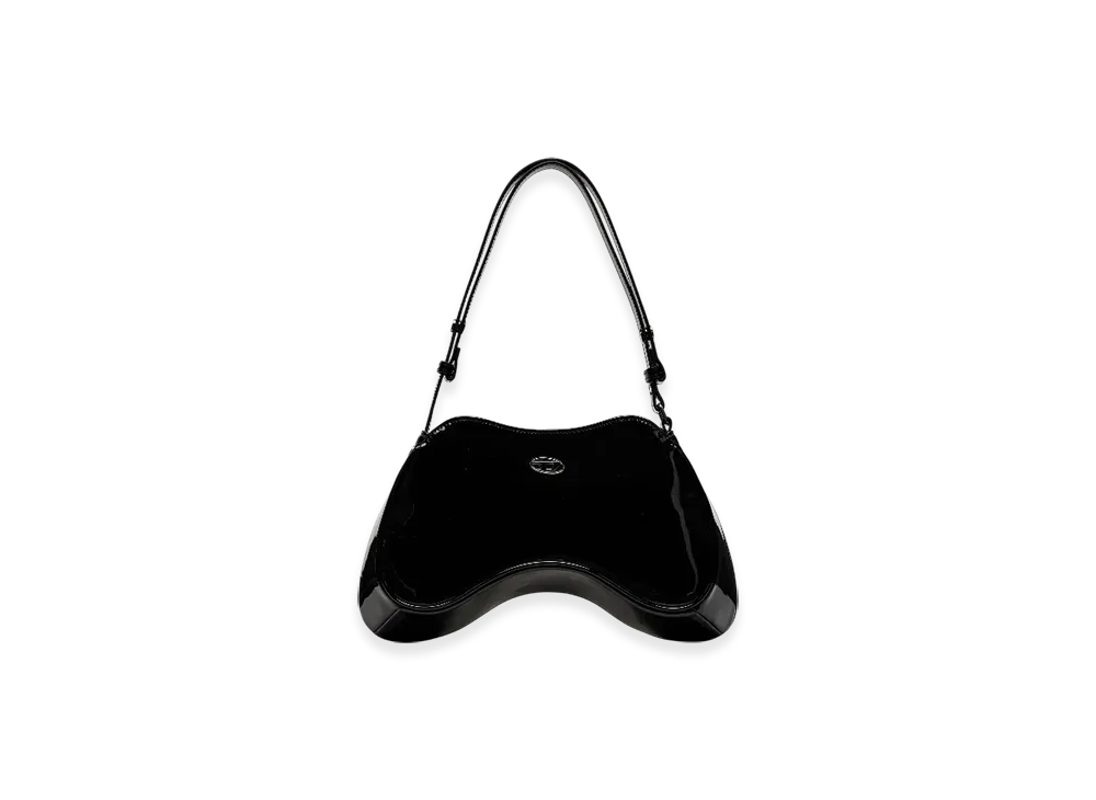 Diesel Play Shoulder Play-Glossy Shoulder Bag "Black"