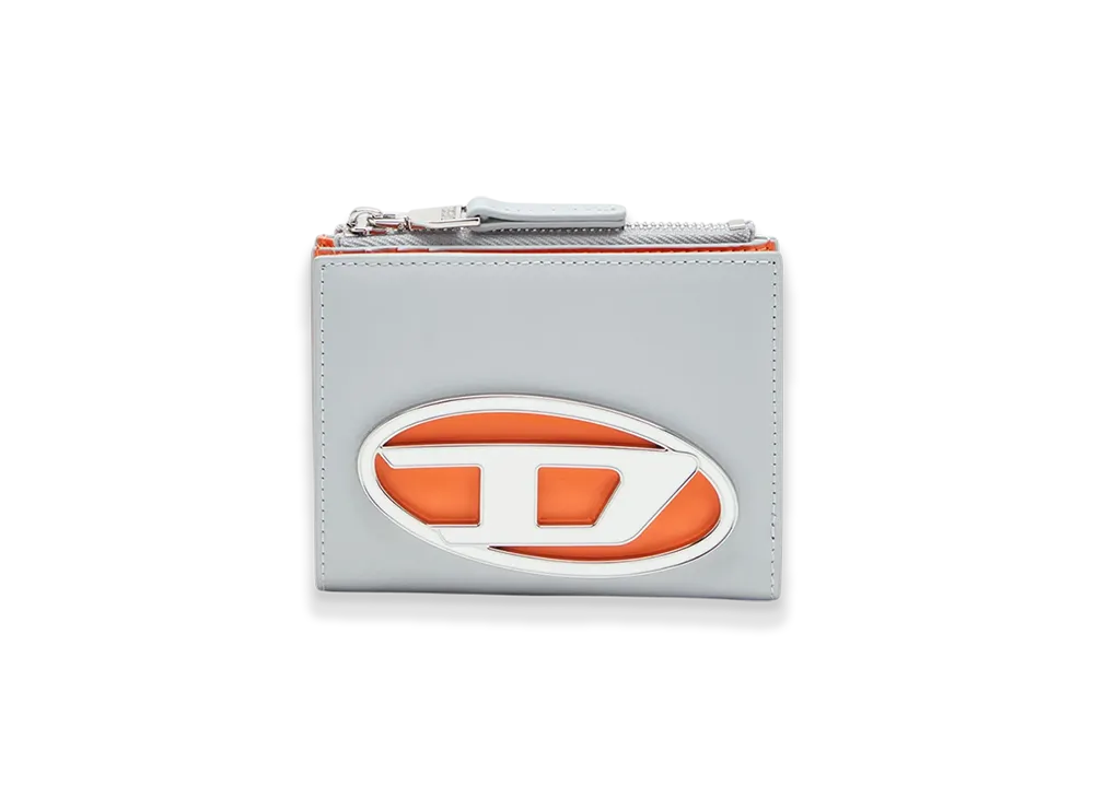 Diesel 1Dr Bi-Fold Zip Ii Small Bi-Fold Wallet In Leather "Ha804"
