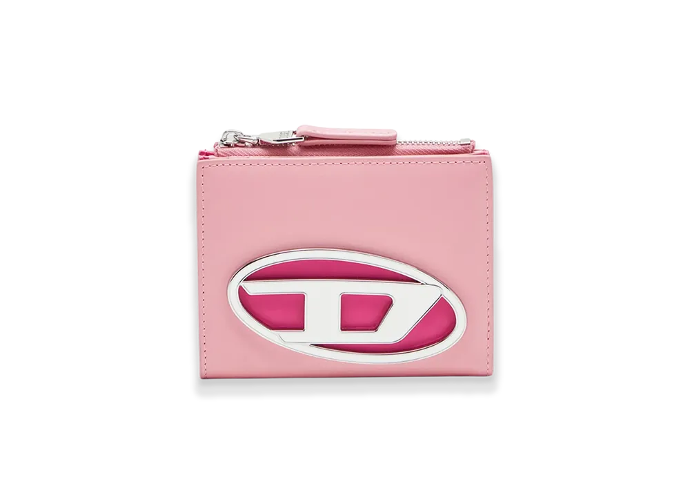 Diesel 1Dr Bi-Fold Zip Ii Small Bi-Fold Wallet In Leather "Ha803"
