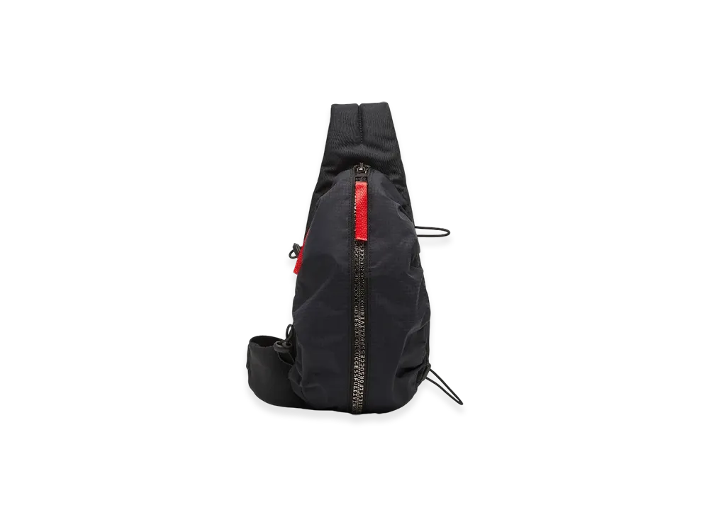 Diesel Zip-D Crossbody x Zip-D-Sling Bag In Check-Jacquard Shell "Black"