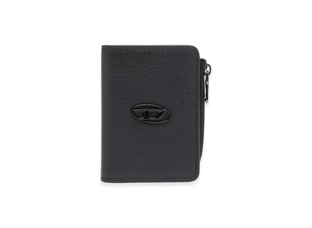 Diesel Hissu Evo Card Holder L Leather Card Holder "Black"