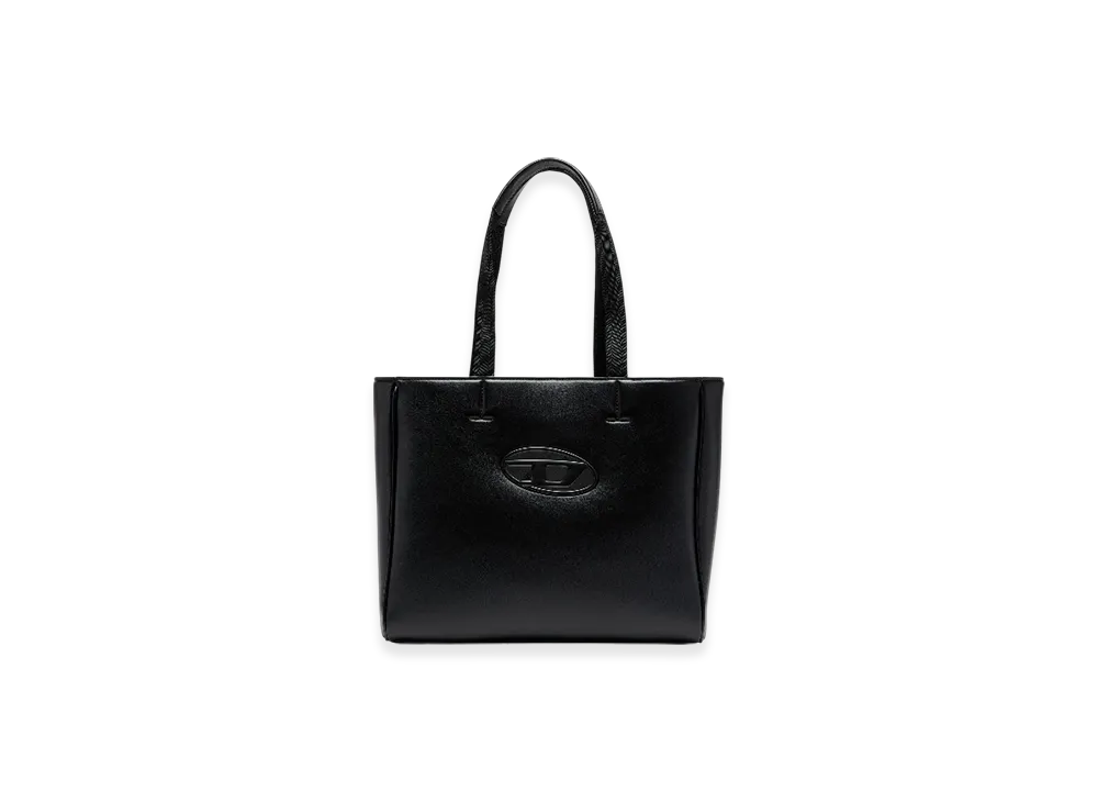 Diesel Holi-D Shopper Ew Holi-D-Square Shopper In Bonded Neoprene "Black"