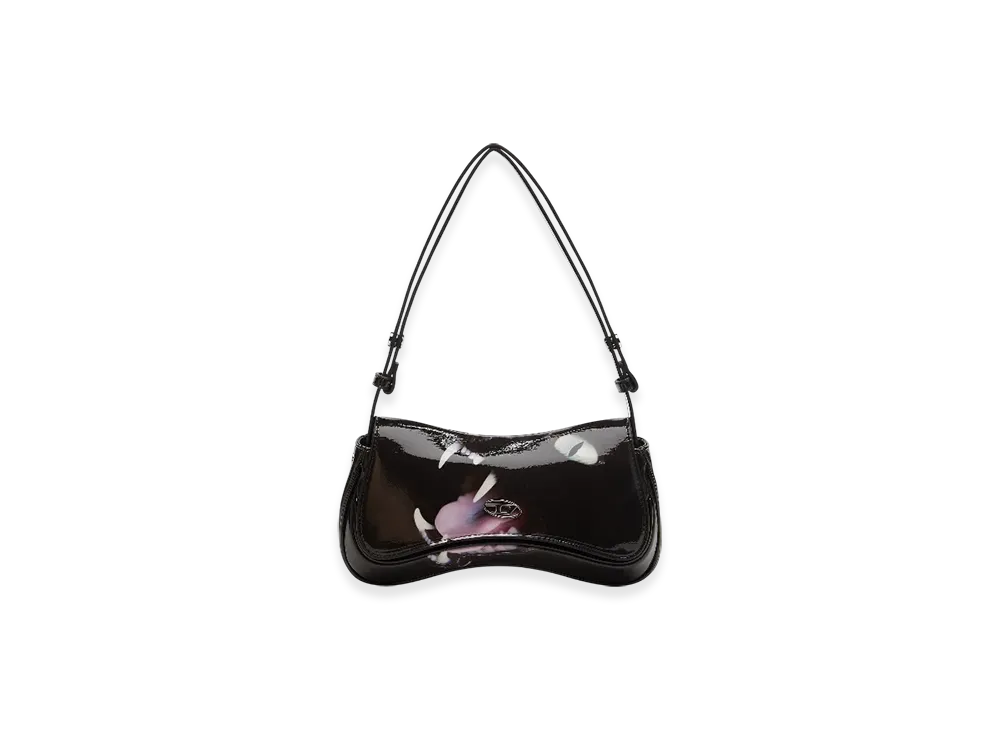 Diesel Play Clutch Play-Glossy Clutch With Print "Black"