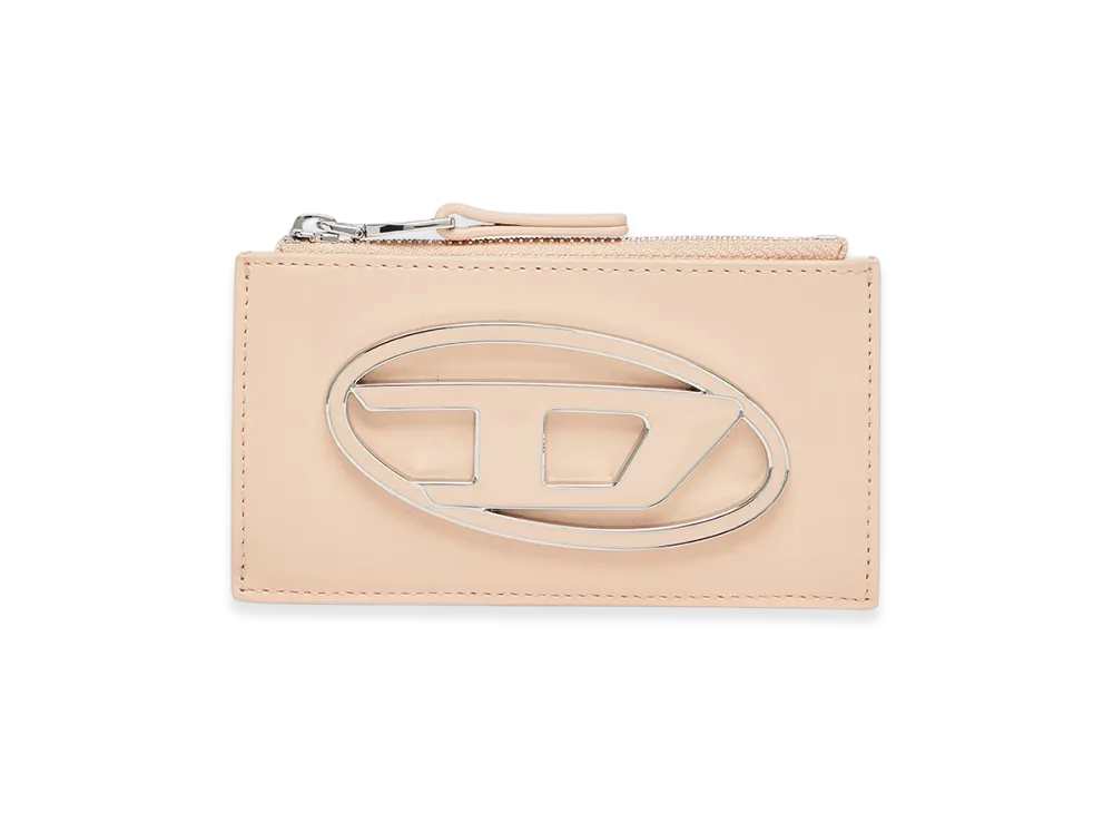 Diesel 1Dr Card Holder Iii Flat Card Holder In Nappa Leather "Nude Color"
