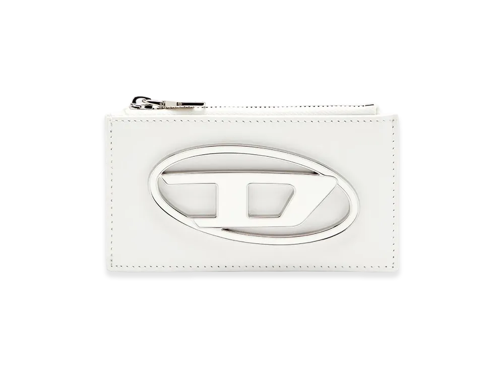 Diesel 1Dr Card Holder Iii Flat Card Holder In Nappa Leather "White"