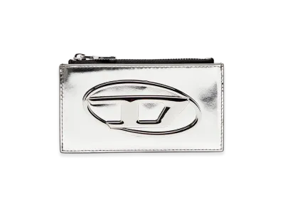 Diesel 1Dr Card Holder Iii Card Holder In Mirror Leather "Silver"