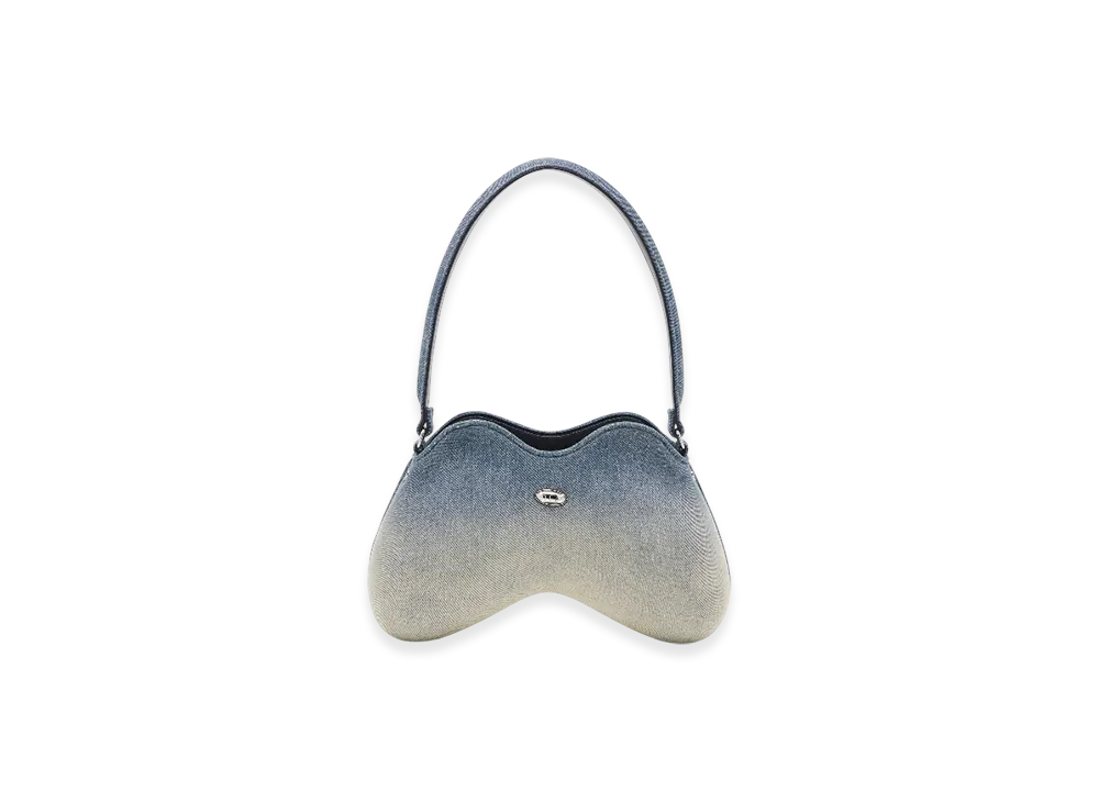 Diesel Double-D Shoulder Double-D-Shoulder Bag In Solarised Denim "Light Blue"