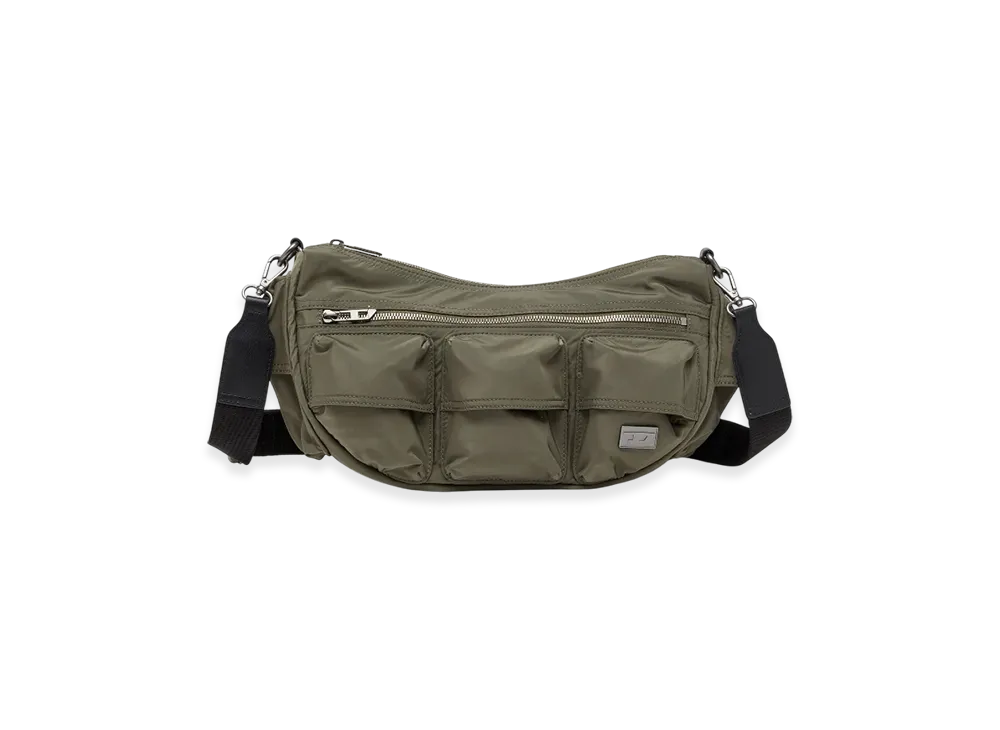 Diesel Multi-Pkts Shoulder Bag x Multi-Pkts-Multipocket Bag In Utilitarian Shell "Green"