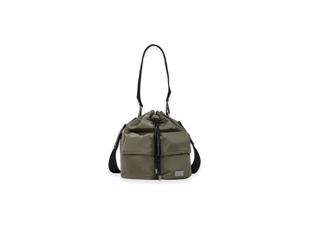 Diesel Multi-Pkts Bucket x Multi-Pkts-Multipocket Bucket Bag In Utilitarian Shell "Military Green"