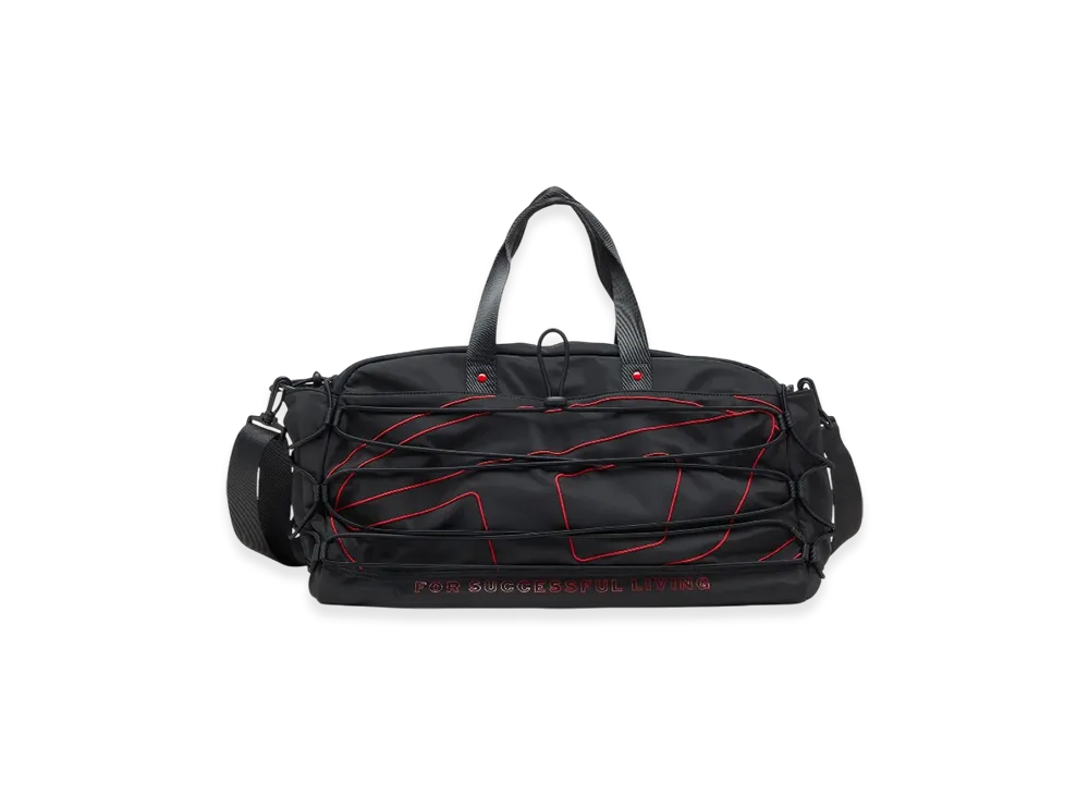 Diesel Tech-D Duffle x Tech-D-Nylon Duffle Bag With Oval D Embroidery "Black"