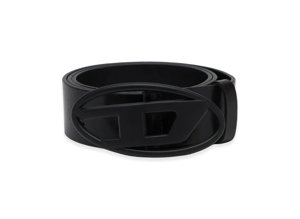 Diesel B-1Dr Cow Leather Belt "Black"