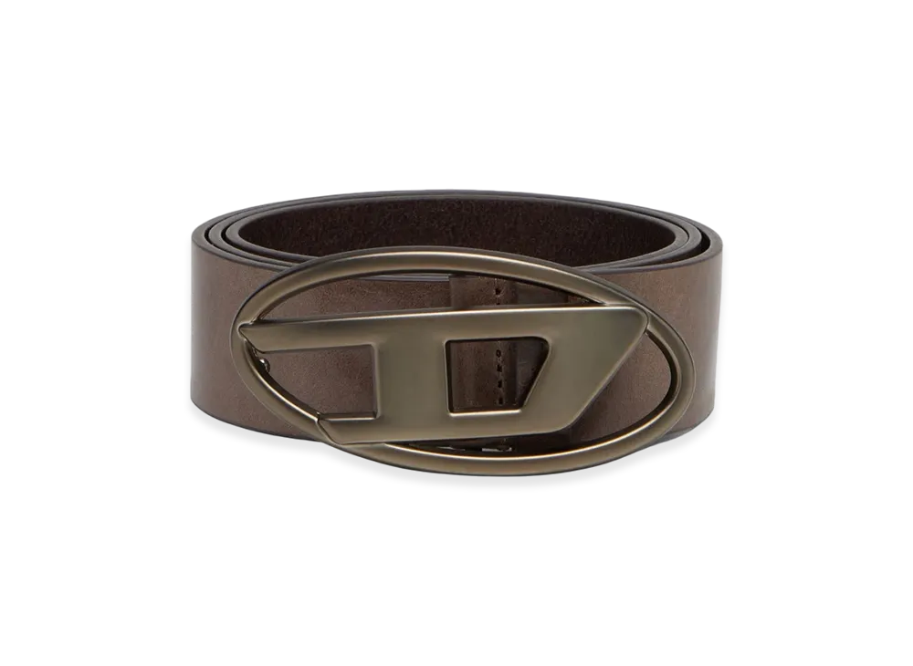 Diesel B-1Dr Cow Leather Belt "Brown"