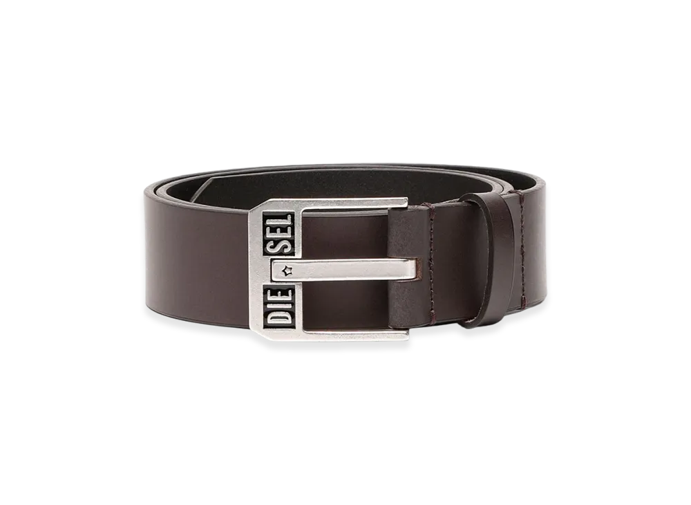 Diesel Bluestar Ii Leather Belt "Brown"