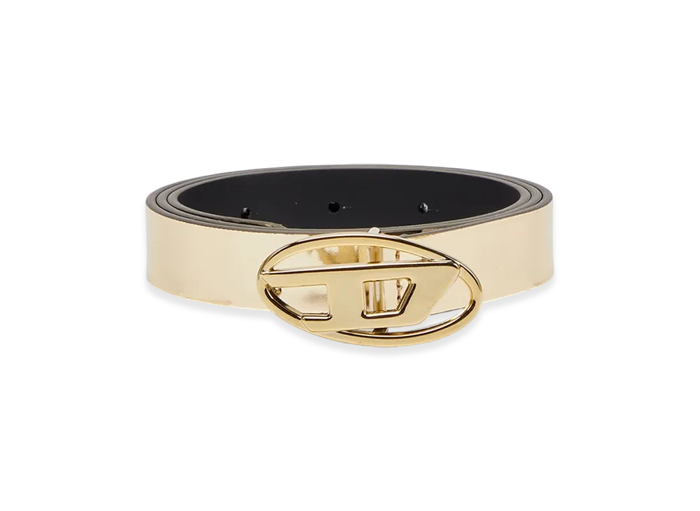 Diesel B-1Dr 20 Mirror Pu Belt 20 "Gold Black"
