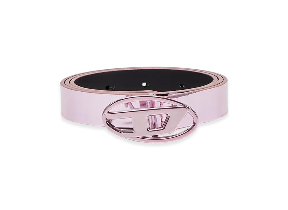 Diesel B-1Dr 20 Mirror Pu Belt 20 "Pink White"