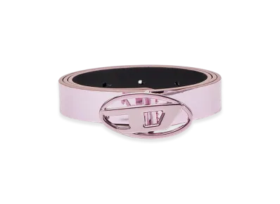 Diesel B-1Dr 20 Mirror Pu Belt 20 "Pink White"