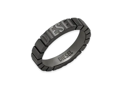 Diesel Dx1612060 Stainless Steel Band Ring "Black"