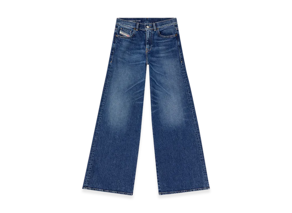 Diesel Flare Jeans 1978 D-Akemi 09l21 "Medium Blue"