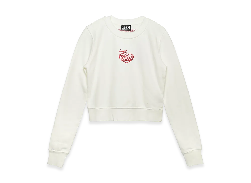 Diesel F Slimmy E1 L/S Tee "White"