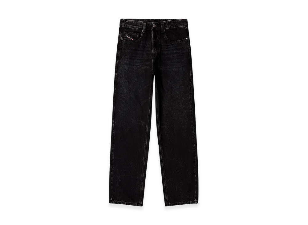 Diesel Relaxed Jeans 2001 D-Macro 09p09 Denim Pants "Black/Dark Grey"